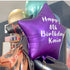 Personalised Purple <br> Star Balloon